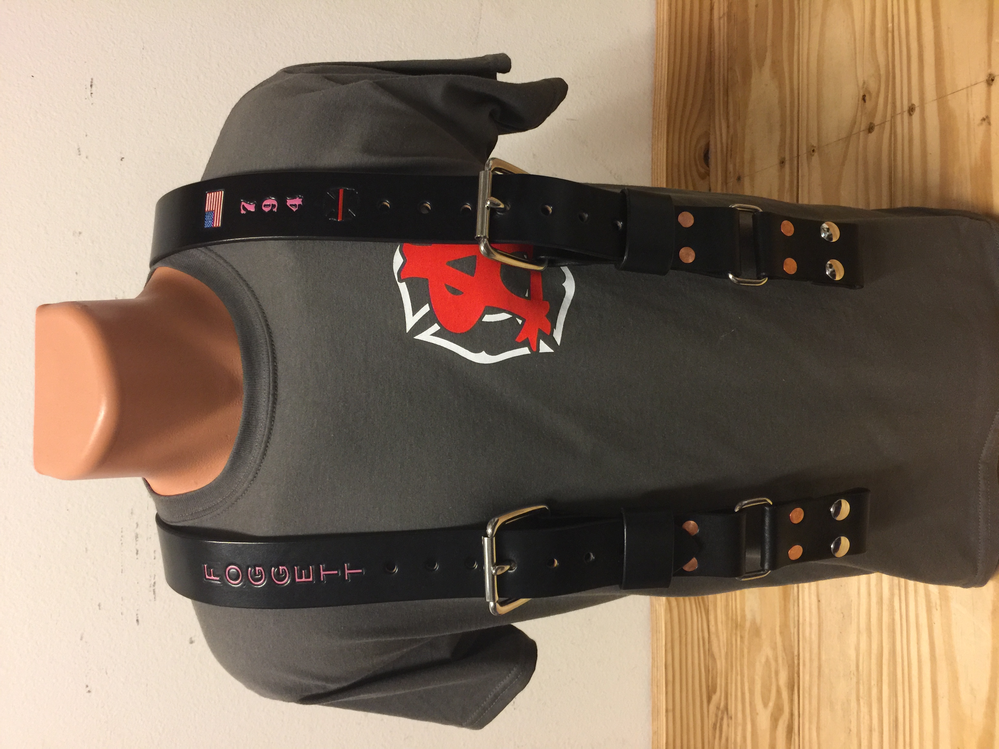 H” Style Suspenders – Second Alarm Custom Leather